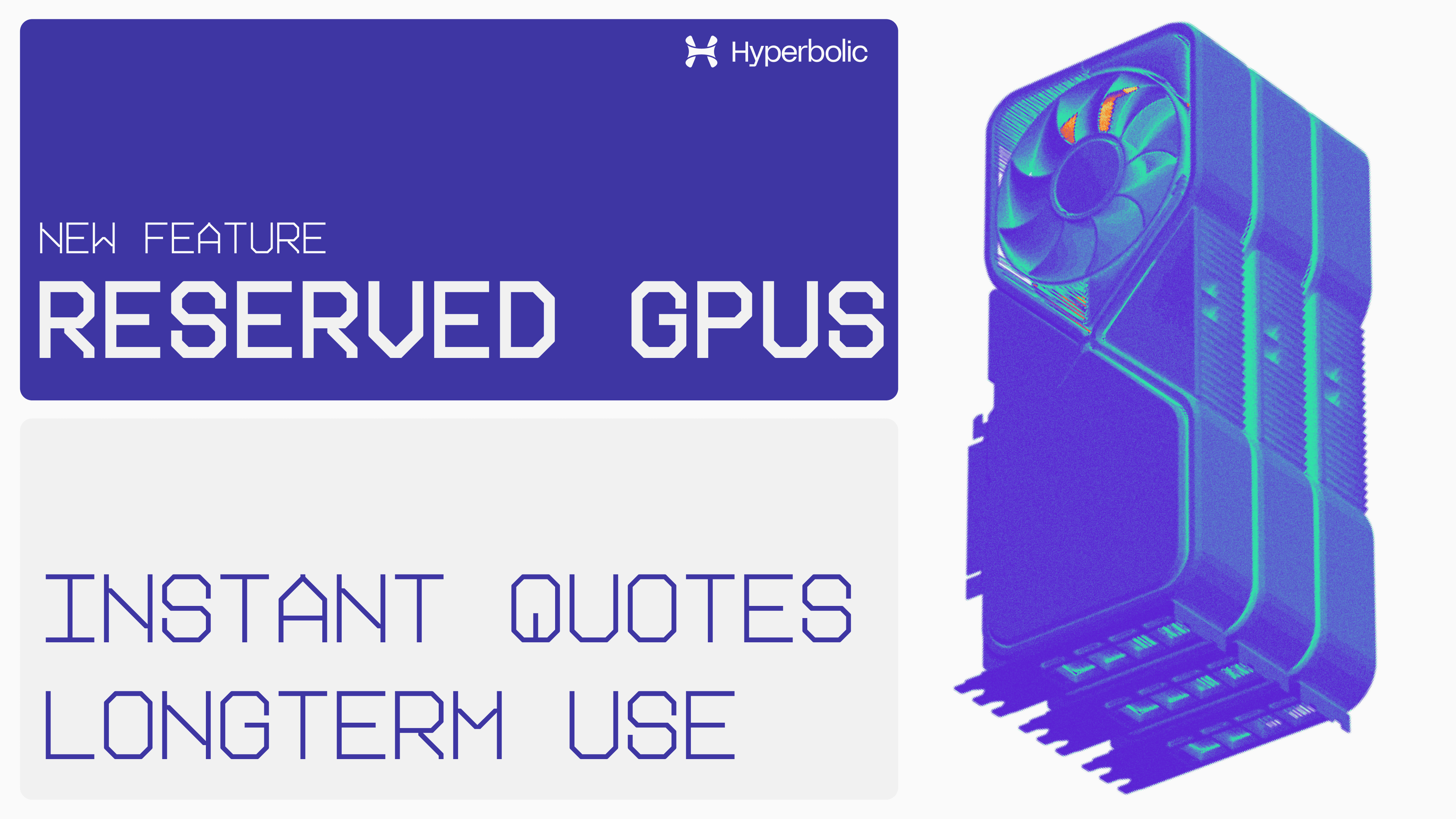 Reserved GPUs Instant Quotes